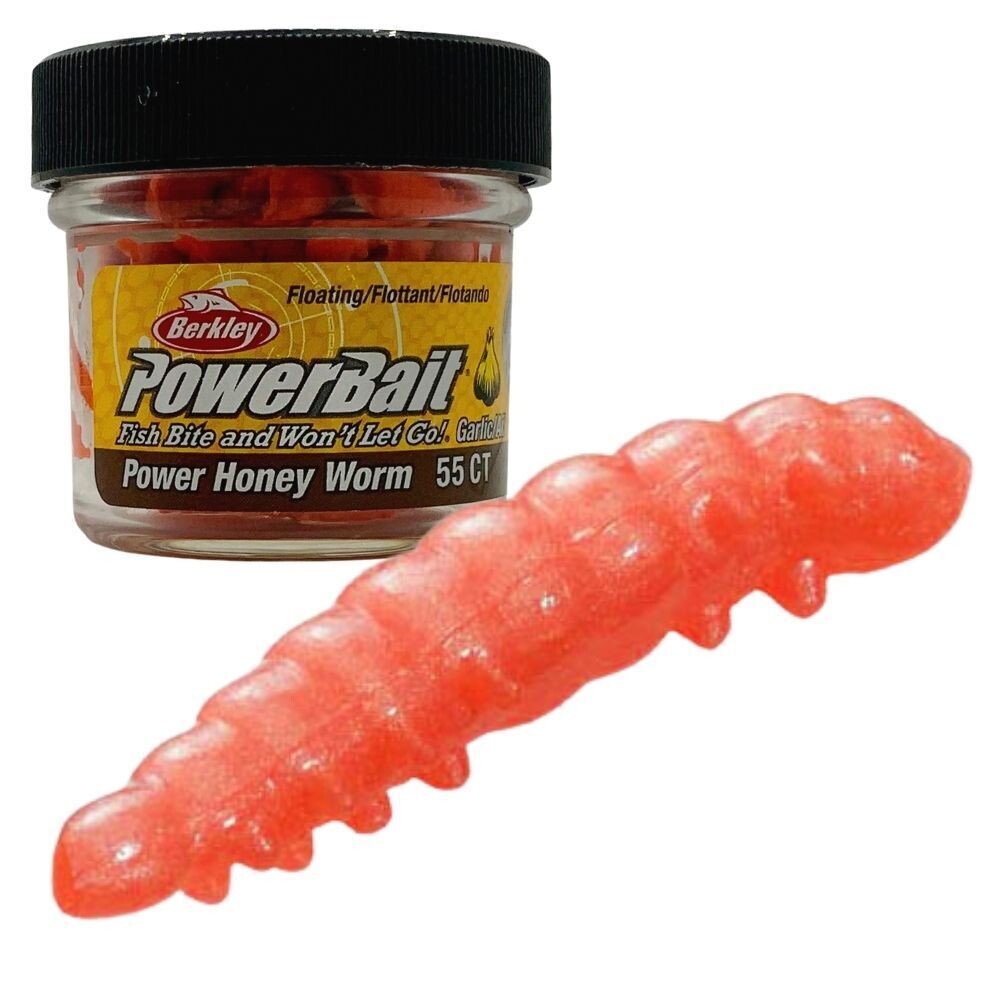 Power Honey Worm 2,5cm  (Orange) Garlic