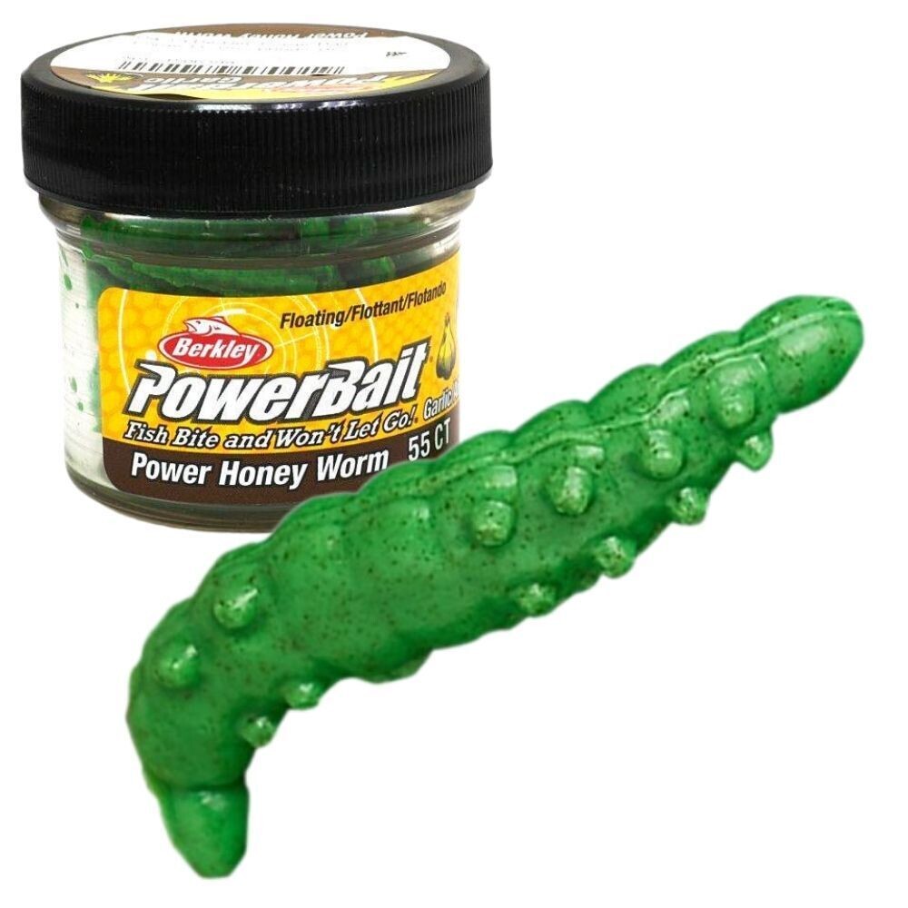 Power Honey Worm 2,5cm  (Springgreen) Garlic