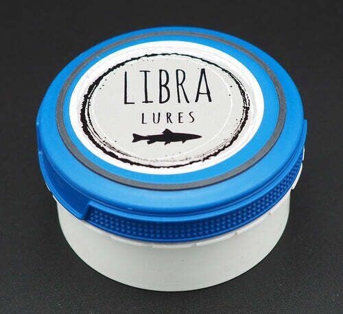 Libra Lures Köderdose mit Schraubverschluss (geruchsdicht) 0,3L blau