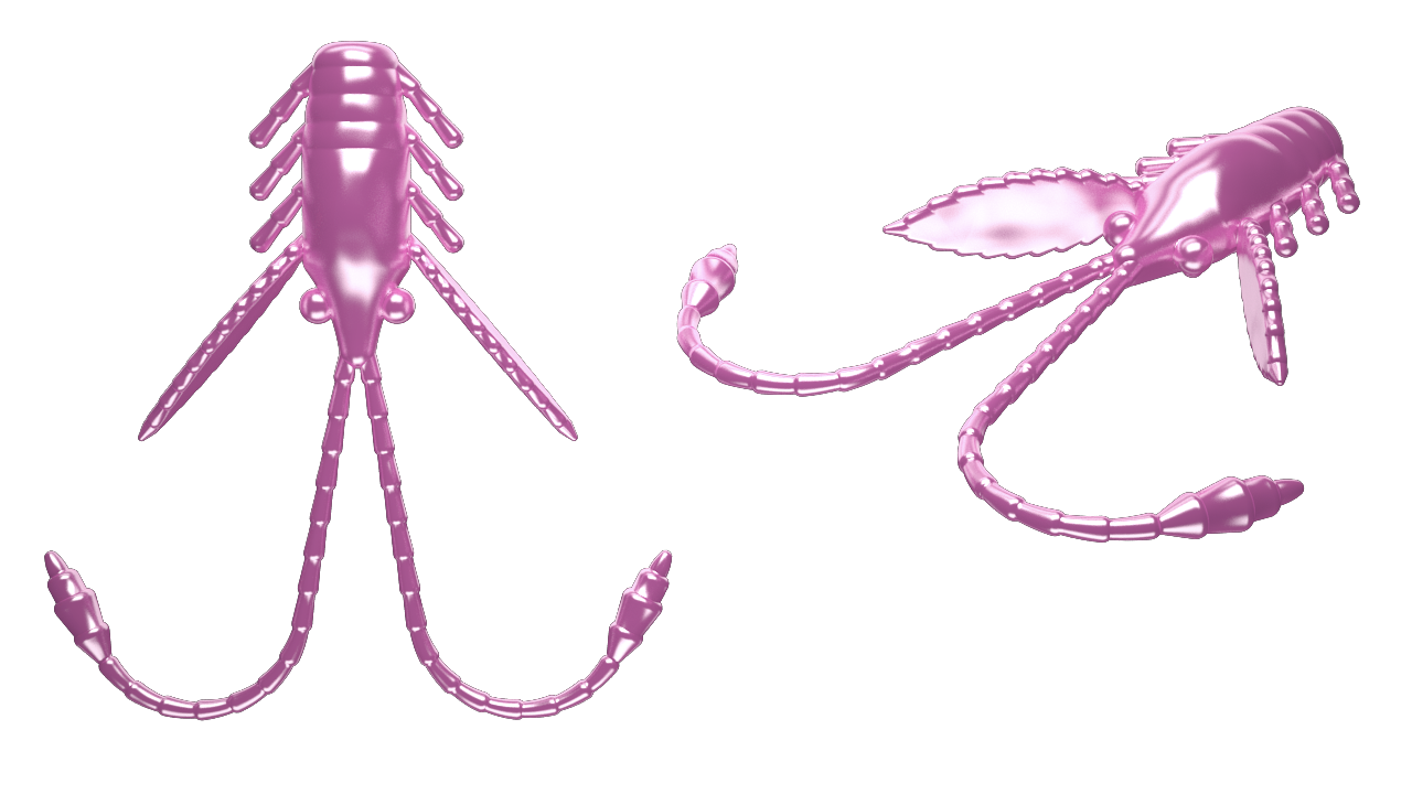 15 Stück Libra Lures Pro Nymph 018 Pink Pearl in 18mm (Cheese)