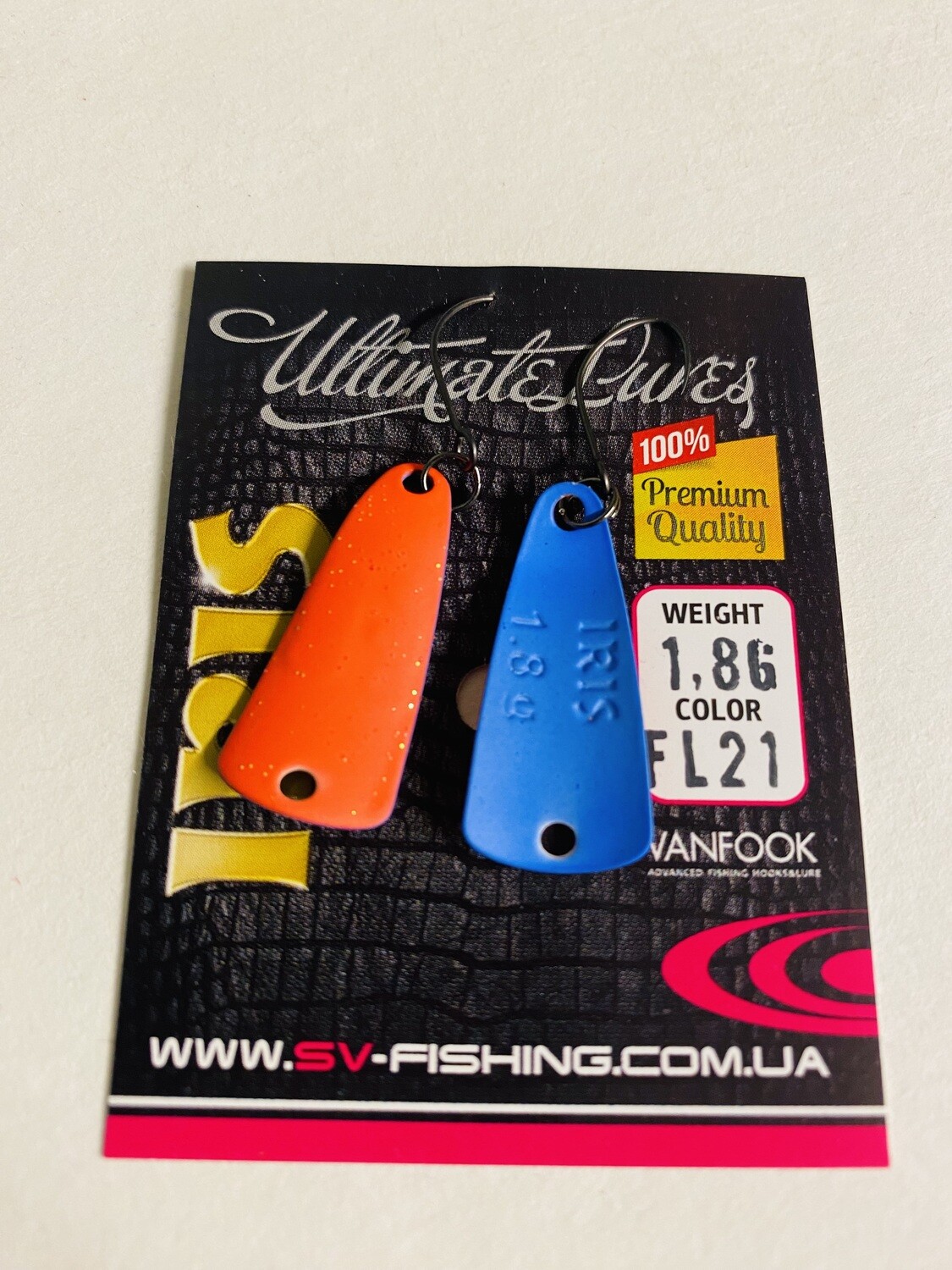 SV Fishing Lures Spoon Iris 1,8gr