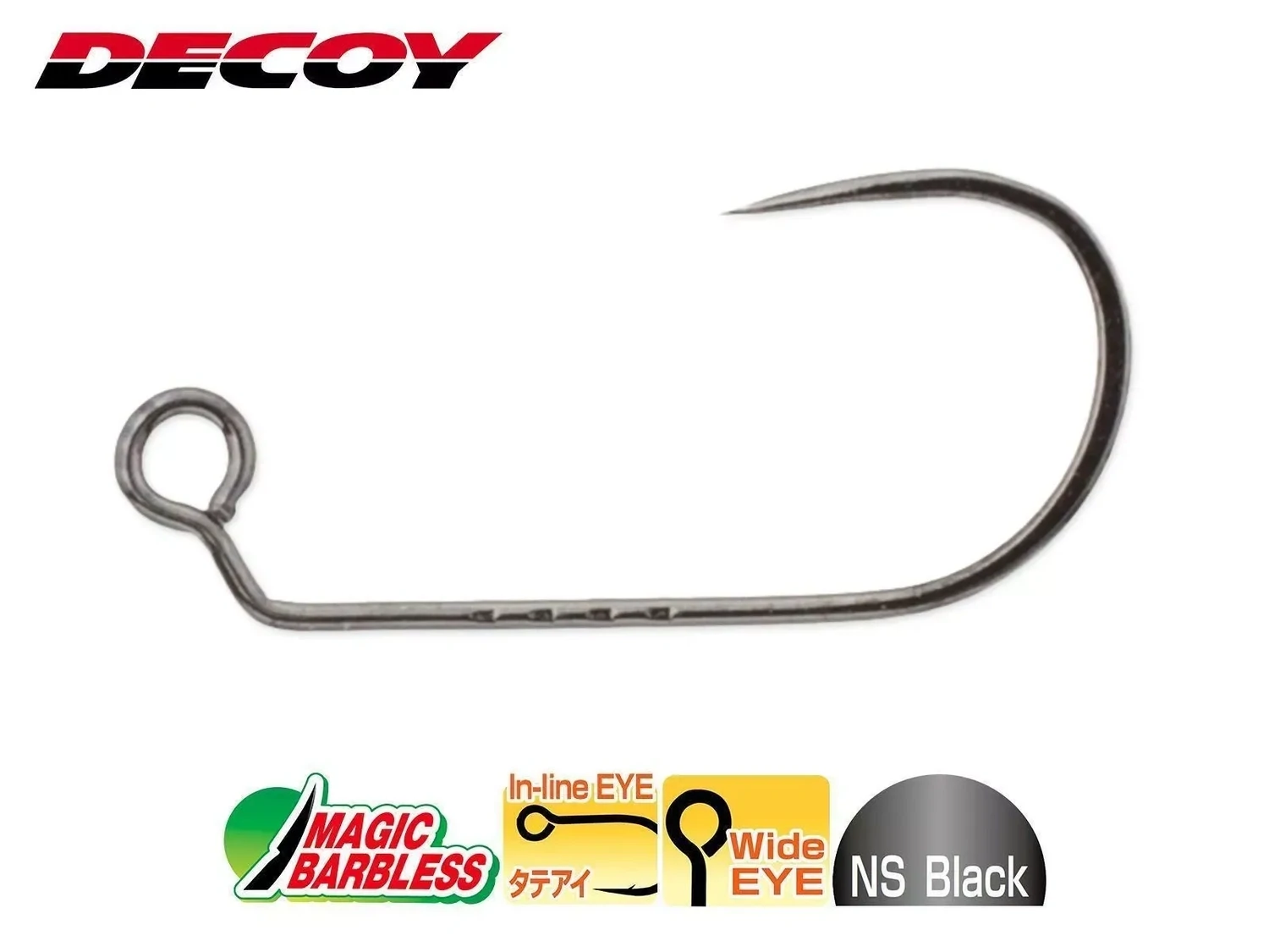 Decoy Area Hook Jiggy Typ XII AH12 #8 (ohne Widerhaken)