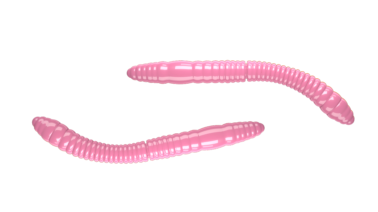 Fatty D Worm Tournament 017 Bubble Gum (55mm) Cheese