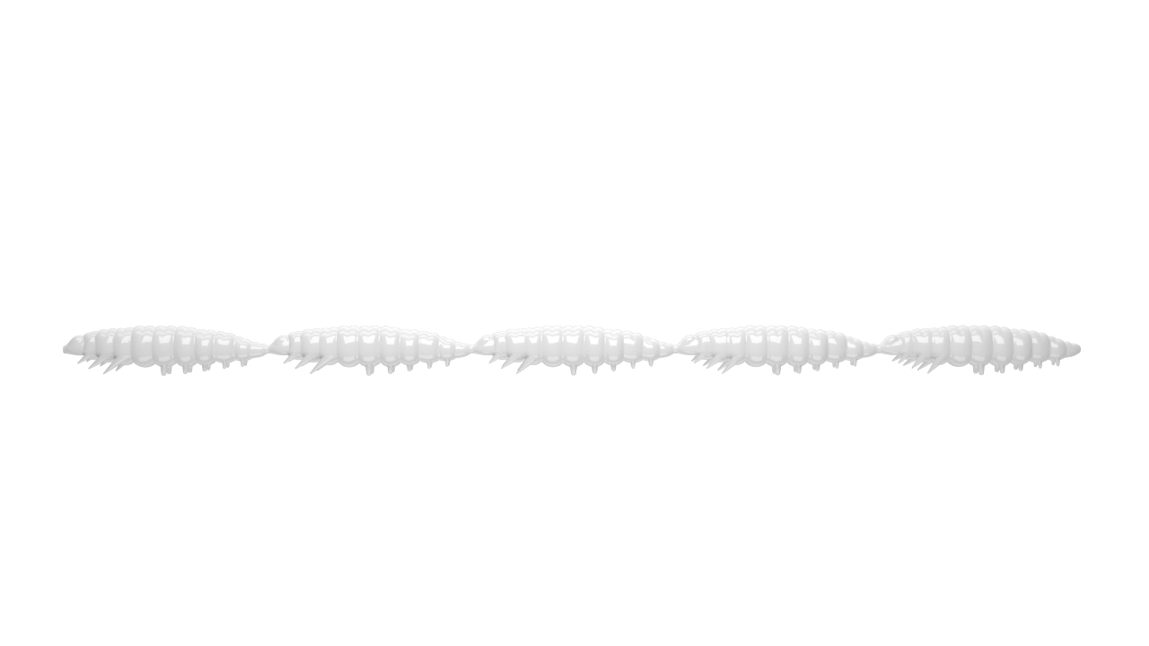 Larva Multi 001 White (5x25mm) Cheese