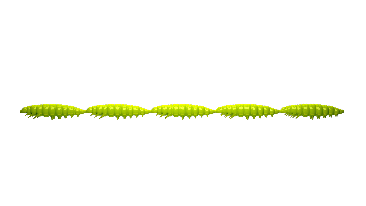 Larva Multi 027 Apple Green (5x25mm) Cheese