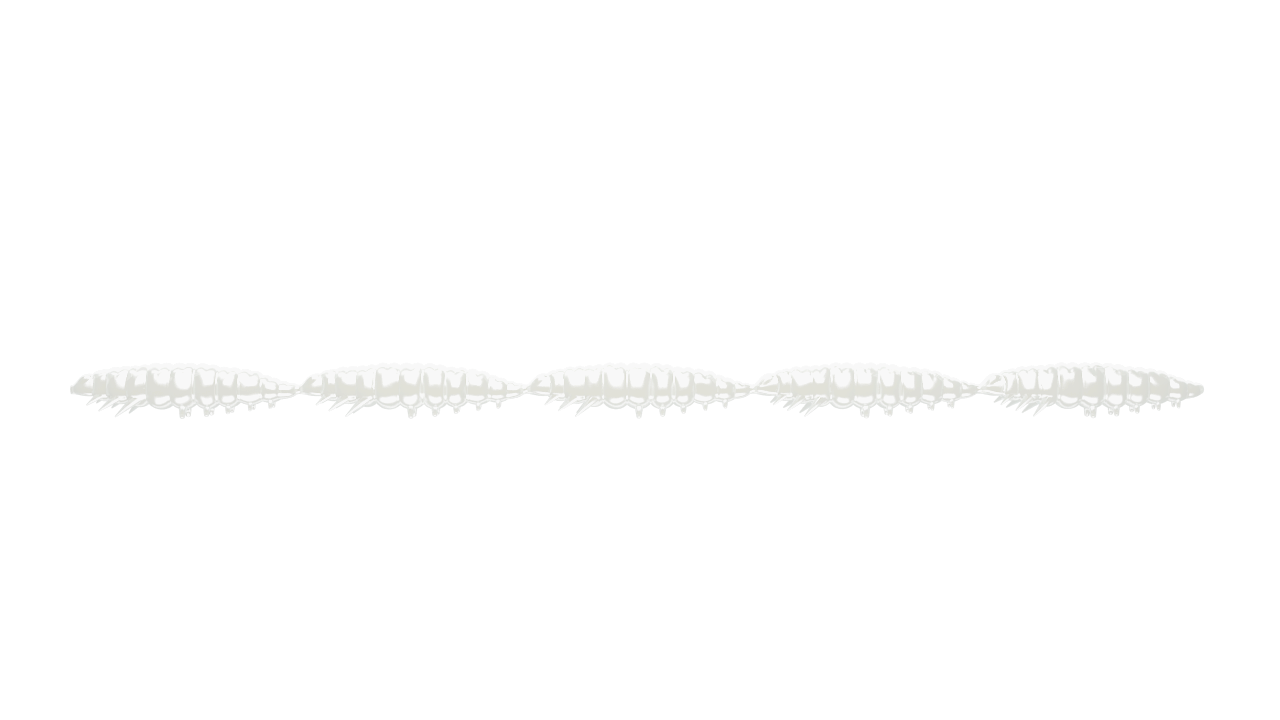 Larva Multi 004 Silver Pearl (5x25mm) Cheese