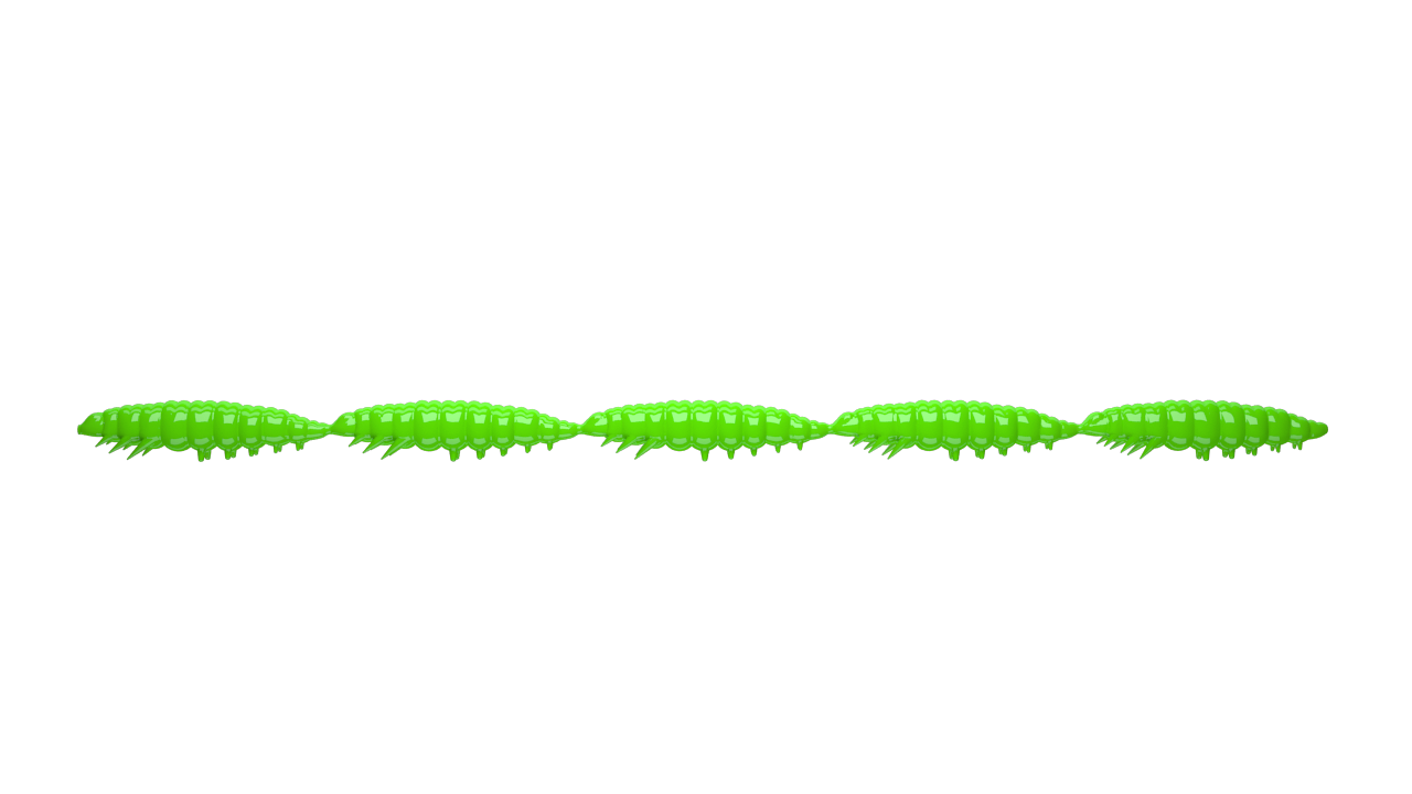 Larva Multi 026 Hot Green (5x25mm) Cheese
