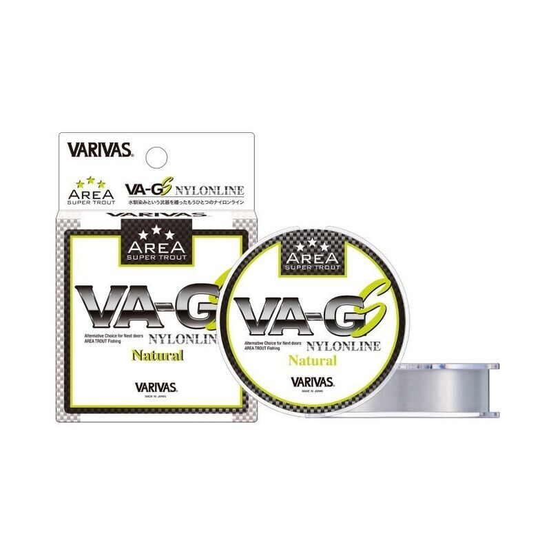 New Varivas VAG-S Super Trout Area Nylonline Naturel 150m 2,5 LB / 0,117mm New Varivas VAG-S Super Trout Area Nylonline Naturel 150m 2,5 LB / 0,117mm
