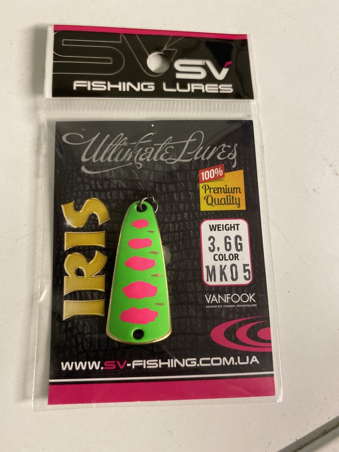 SV Fishing Lures Spoon Iris 3,6gr