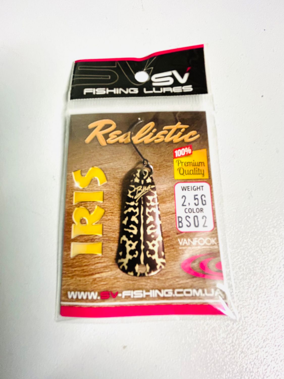 SV Fishing Lures Spoon Iris 2,5gr