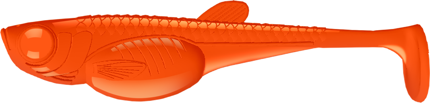 Embrion Shad 2" 011 Hot Orange (Fischöl)