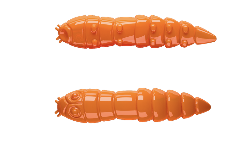 10 Stück Libra Lures Kukolka 011 Hot Orange in 42mm (Cheese) 10 Stück Libra Lures Kukolka 011 Hot Orange in 42mm (Cheese)