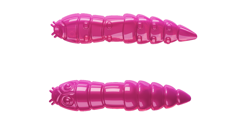 10 Stück Libra Lures Kukolka 019 Hot Pink in 42mm (Cheese) 10 Stück Libra Lures Kukolka 019 Hot Pink in 42mm (Cheese)