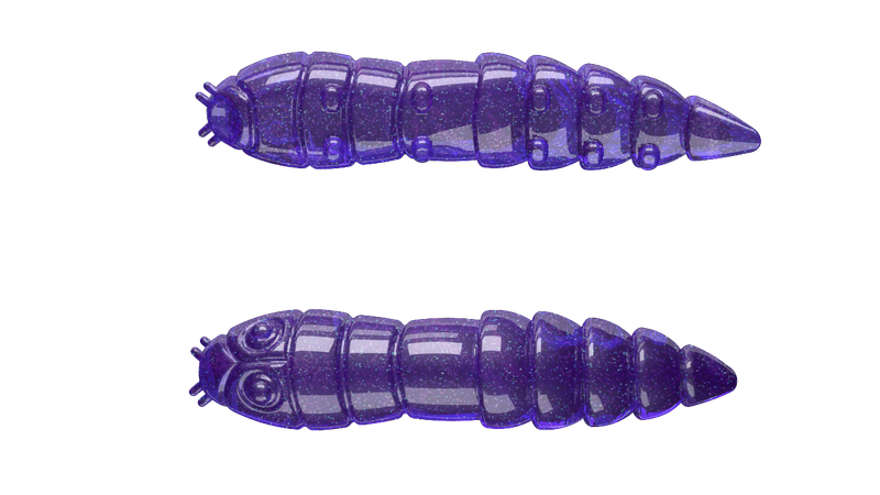 10 Stück Libra Lures Kukolka 020 Purple with Glitter in 42mm (Cheese) 10 Stück Libra Lures Kukolka 020 Purple with Glitter in 42mm (Cheese)