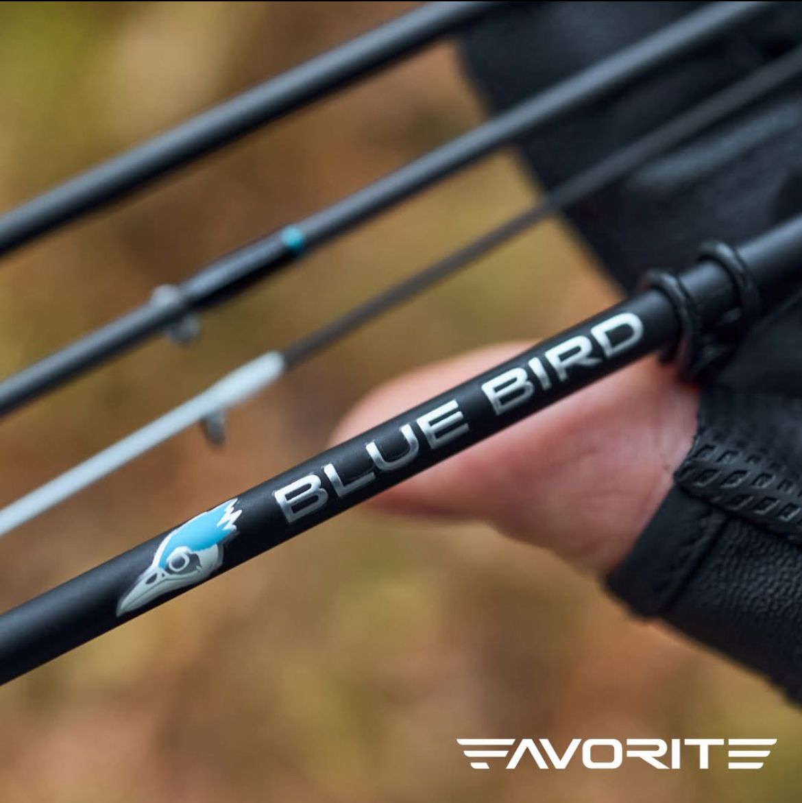 Favorite New Blue Bird Nano COMPACT BB1-604N-S 1,83m 0,2-1,5g / Solid Tip (4 Teile)