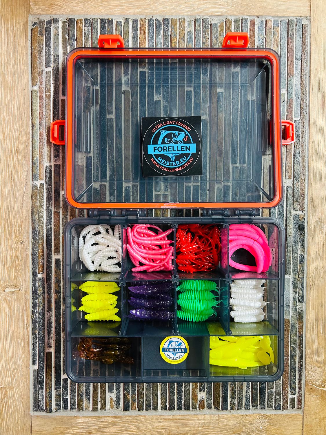 Libra Lures Mega Mix Box mit 128 Köder  (10 verschiedene Sorten)