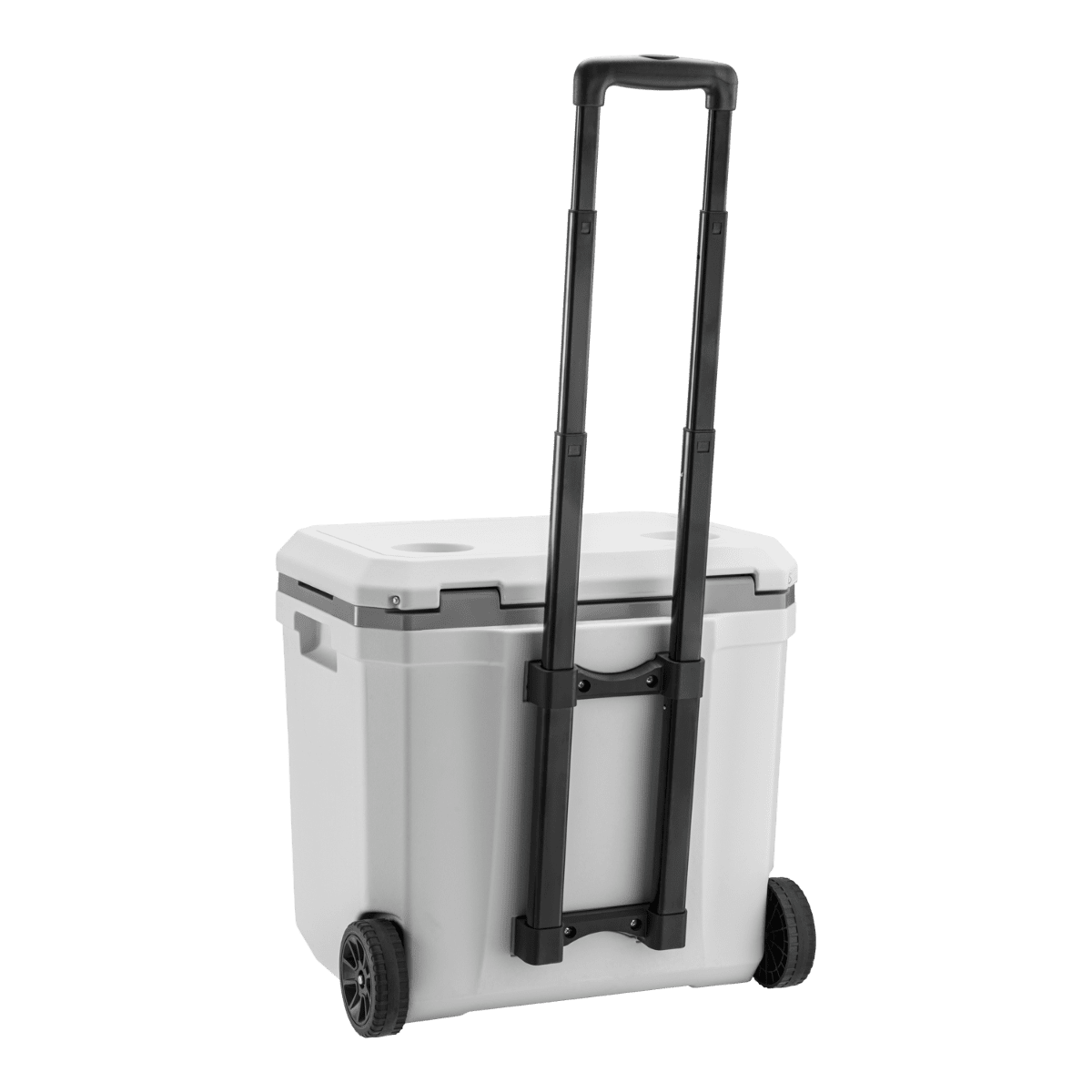 Steamy Marine 30 (30 Liter) Kühlbox mit Rollen (weiß) inkl. 2 Stück XL (750g) Kühlakkus