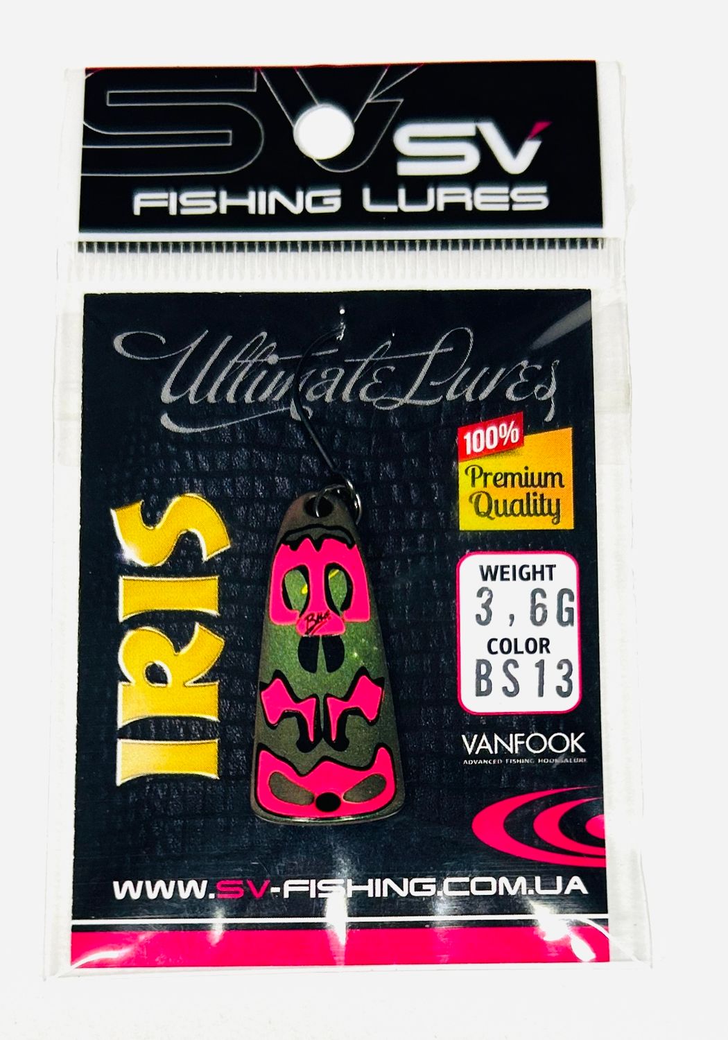 SV Fishing Lures Spoon Iris  3,6 Gramm