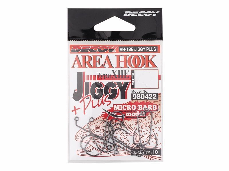Decoy Area Hook Type XII AH-12E Jiggy Plus Größe 6 (mit Microwiderhaken) Decoy Area Hook Type XII AH-12E Jiggy Plus Größe 6 (mit Microwiderhaken)
