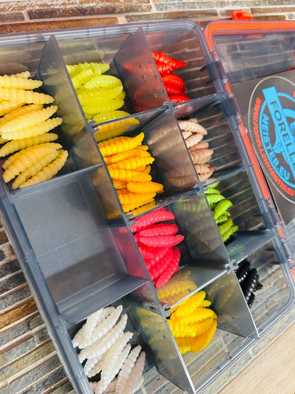 Libra Lures Larva 30mm XXL Set (150 Köder) Exotic Fruits Libra Lures Larva 30mm XXL Set (150 Köder) Exotic Fruits