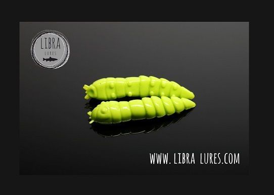 15 Stück Libra Lures Kukolka 027 Apple Green in 27mm (Cheese) 15 Stück Libra Lures Kukolka 027 Apple Green in 27mm (Cheese)