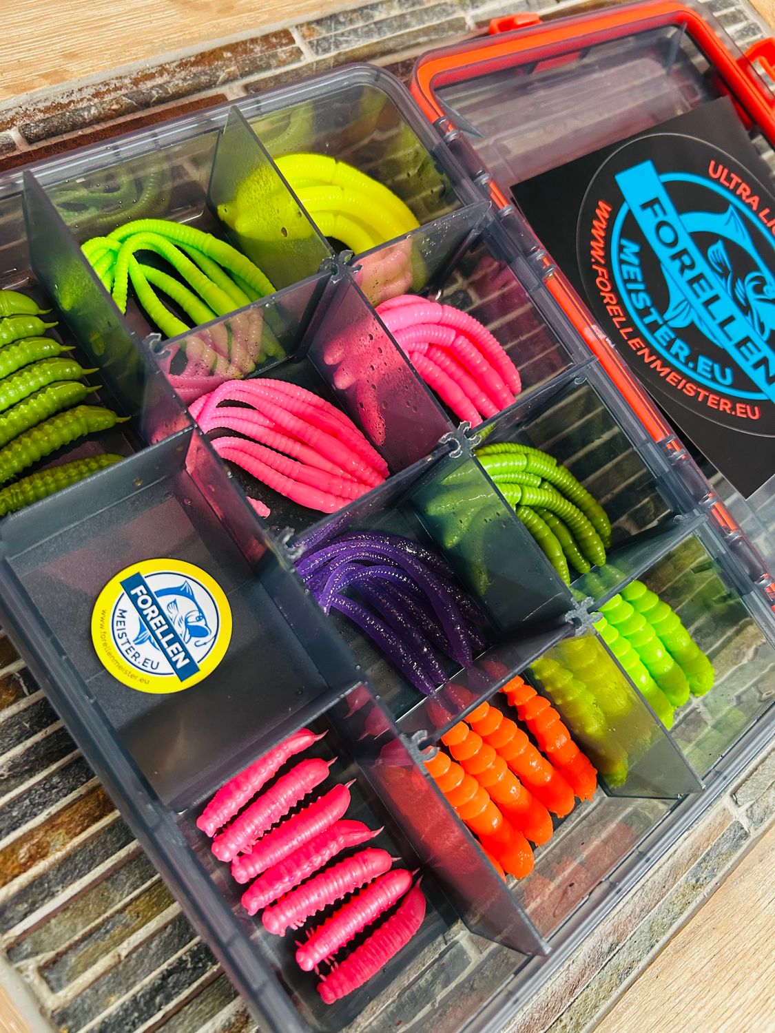 Libra Lures Mixbox mit Gummidichtung  (62 Stück)