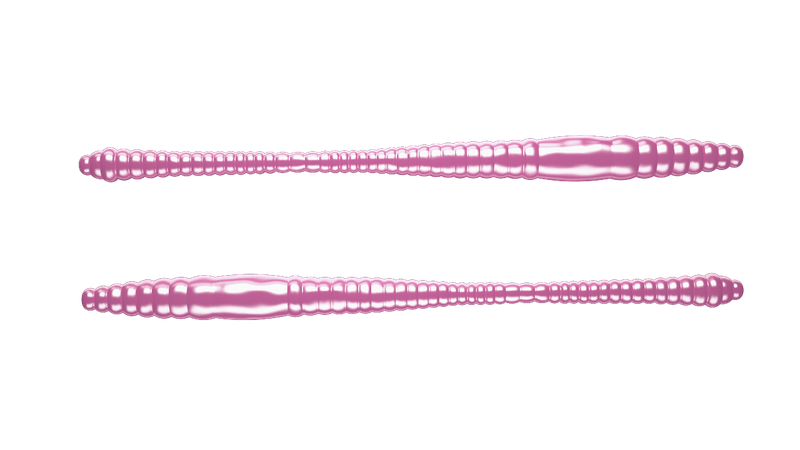 15 Stück Libra Lures Dying Worm 018 Pink Pearl in 70mm (Cheese) 15 Stück Libra Lures Dying Worm 018 Pink Pearl in 70mm (Cheese)