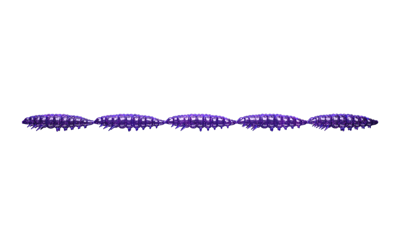 Larva Multi 020 Purple with Glitter (5x25mm) Cheese