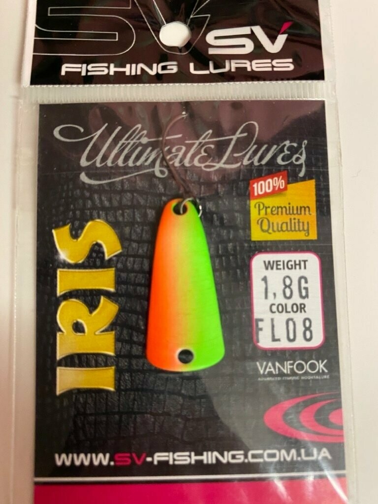 SV Fishing Lures Spoon Iris 1,8gr