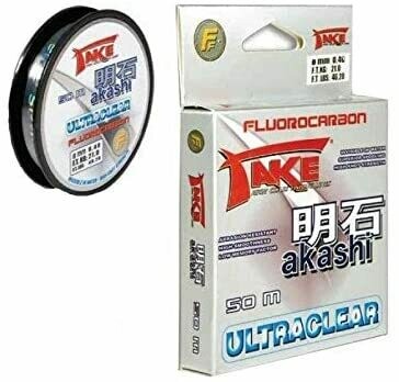 Take Akashi Fluorocarbon Ultra Clear 0,22 / 50m Take Akashi Fluorocarbon Ultra Clear 0,22 / 50m