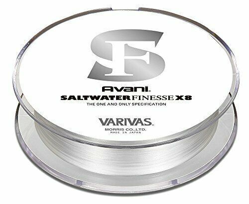 Varivas Saltwater Finesse X8 – Ultrafeine 8-fach geflochtene PE 04 Angelschnur (150m) 4,17 kg „Varivas Saltwater Finesse X8 PE 0,4 – 150m ultrafeine 8-fach geflochtene Angelschnur für Finesse & Ultralight“