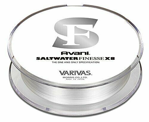 Varivas Saltwater Finesse X8 – Ultrafeine 8-fach geflochtene PE 02 Angelschnur (150m) 2,54 kg „Varivas Saltwater Finesse X8 PE 0,2 – 150m ultrafeine 8-fach geflochtene Angelschnur für Finesse & Ultralight“