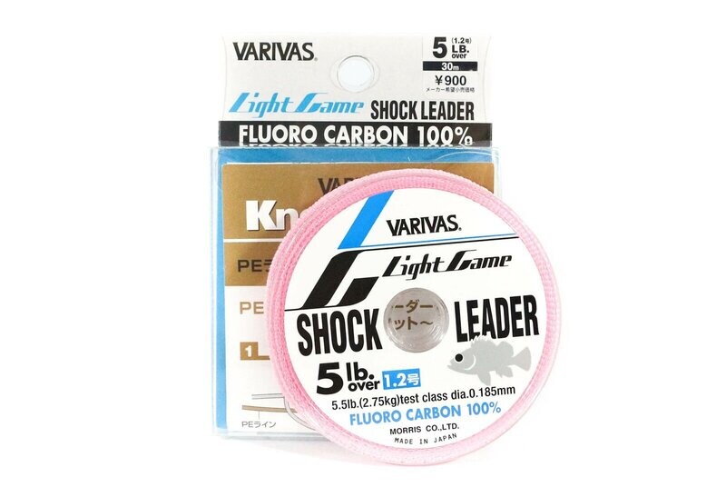 Varivas Light Game Shock Leader 5lb (0,185 mm / 2,75 kg) Varivas Light Game Shock Leader 5lb (0,185 mm / 2,75 kg)