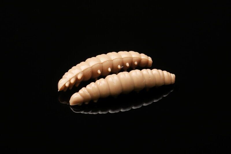 Libra Lures Larva 035 / 30mm / 15 Stück / Geschmack Käse Libra Lures Larva 035 / 30mm / 15 Stück / Geschmack Käse