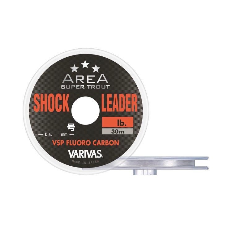 Varivas new Area Trout Shock Leader VSP Fluoro Carbon 30m / 3LB / 0,128mm Varivas new Area Trout Shock Leader VSP Fluoro Carbon 30m / 3LB / 0,128mm