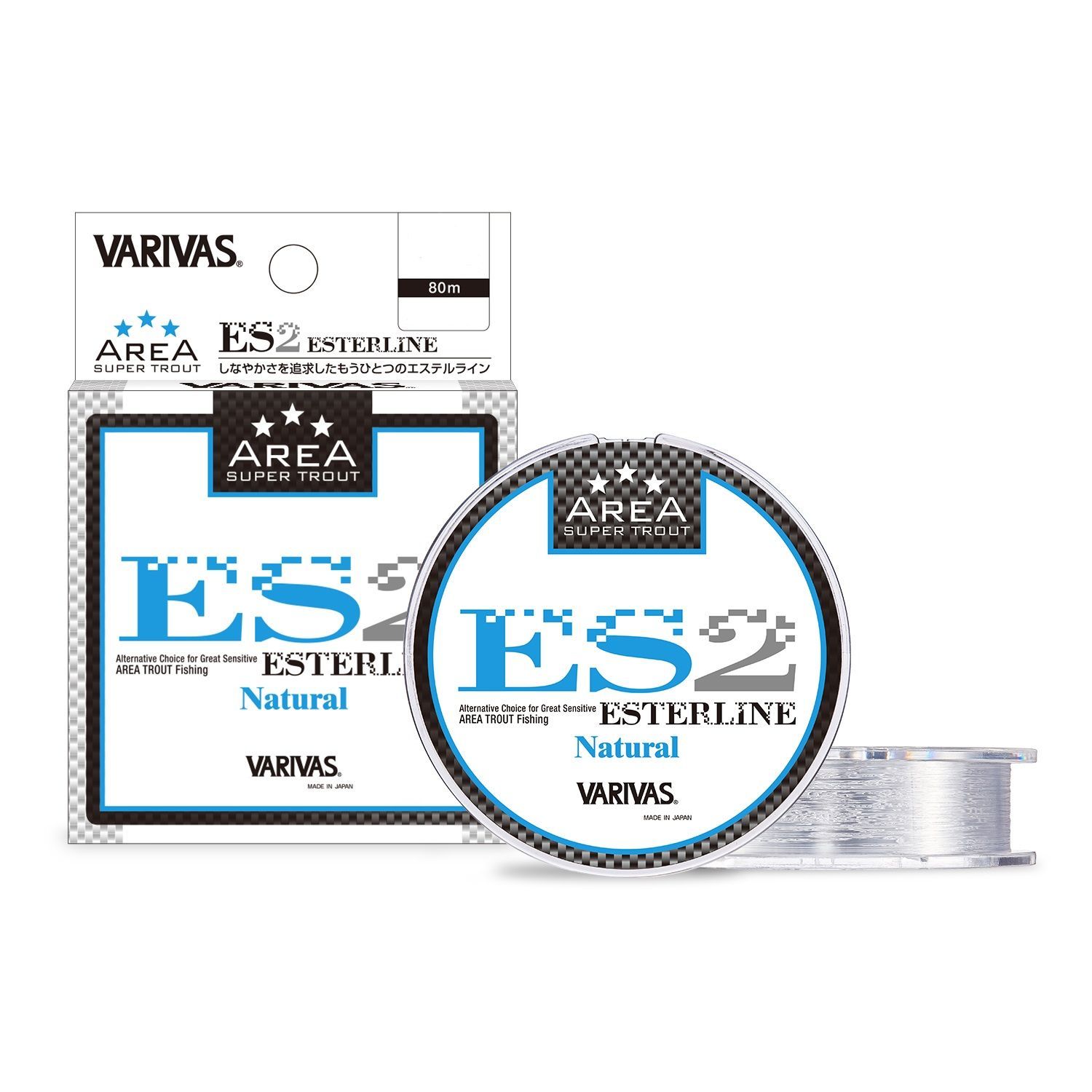 Varivas Esterline ES2 Natural 2,3 LB #0,4 (80m) Varivas Esterline ES2 Natural 2,3 LB #0,4 (80m)