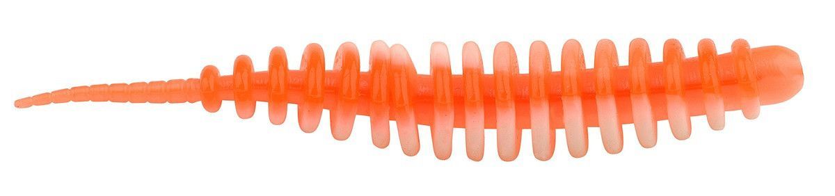 Trout Master Worm 65 mm / 8 Stück (Knoblauch)  Sweet Orange