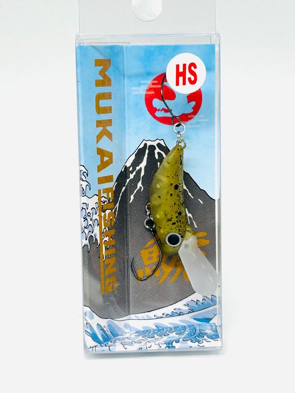 Mukai Shachihoko 28HS / 3,8g / SY-2 Mukai Fishing Shachihoko 28HS Heavy Sinking Crankbait für tiefe Gewässer - Kunstköder für präzise Bodenführung.