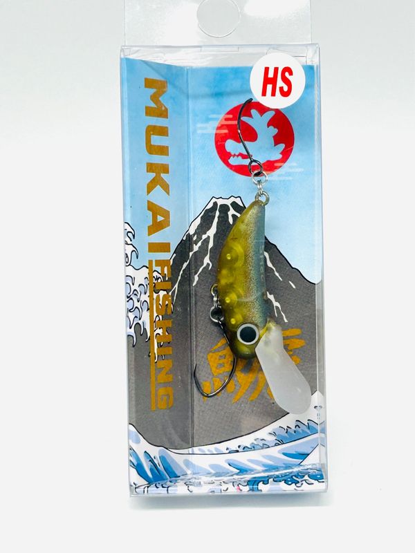 Mukai Shachihoko 28HS / 3,8g / SY-10 Mukai Fishing Shachihoko 28HS Heavy Sinking Crankbait für tiefe Gewässer - Kunstköder für präzise Bodenführung.