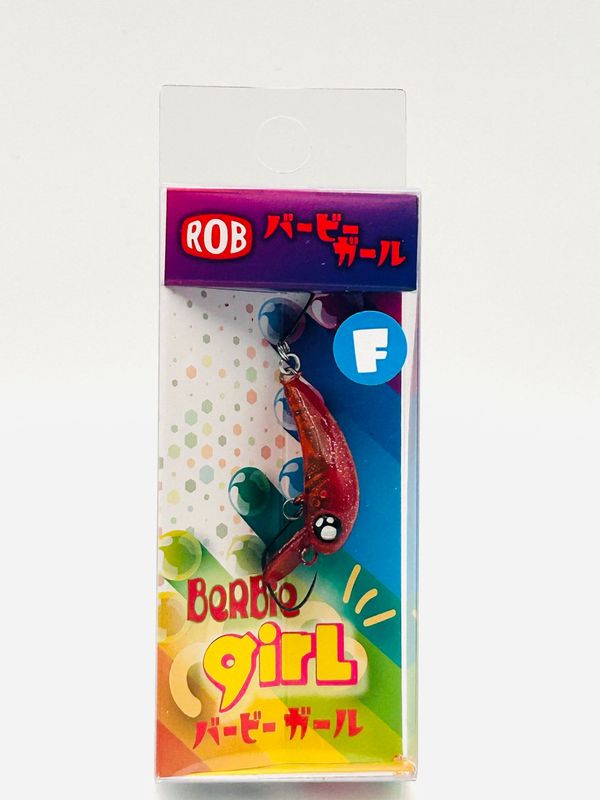 ROB LURE Barbie Girl Micro Crankbait 24,5 mm 0,7 g (floating) Forellenköder für Ultra-Light Angeln nahe der Wasseroberfläche