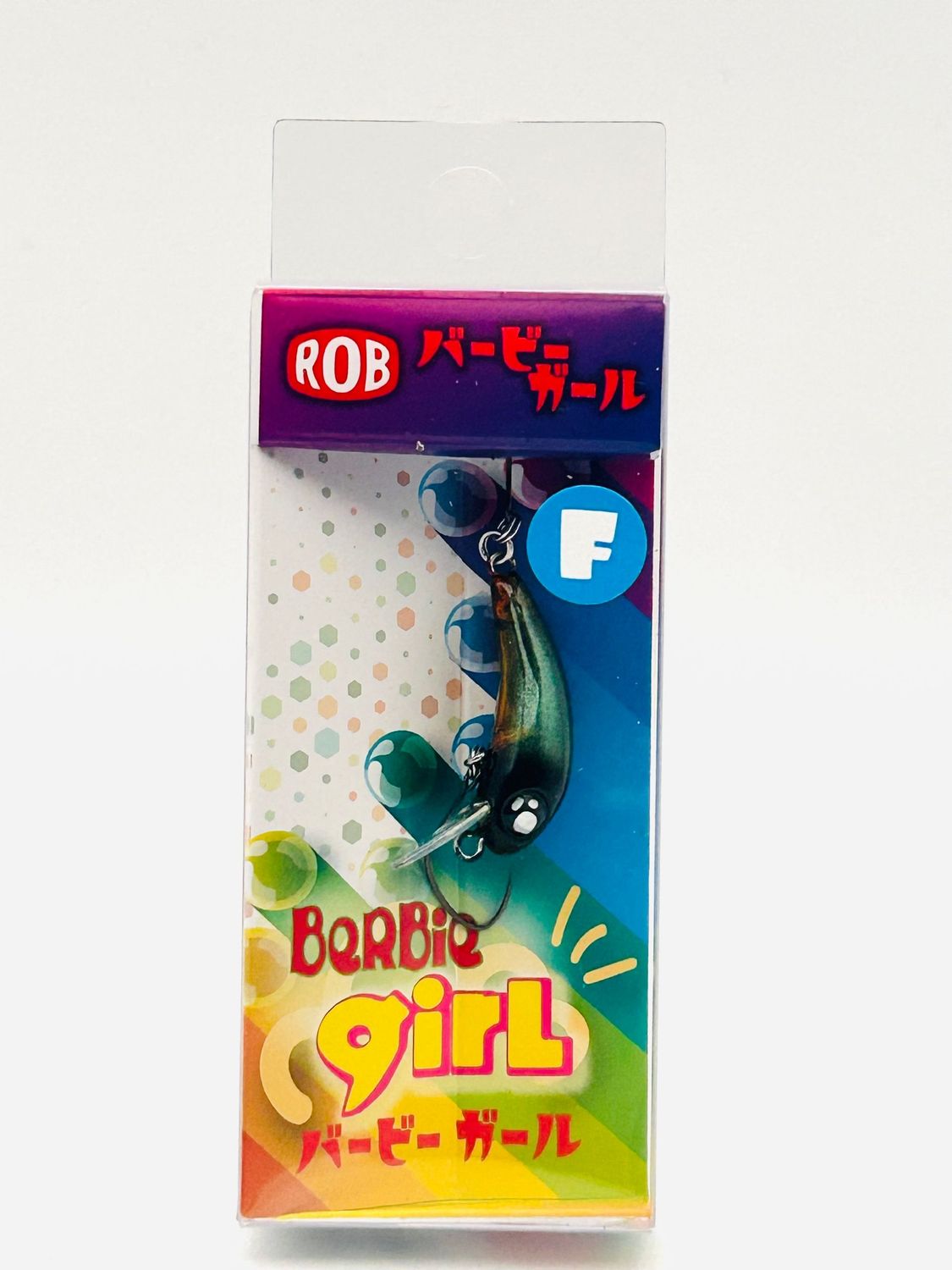 ROB LURE Barbie Girl Micro Crankbait 24,5 mm 0,7 g (floating) Forellenköder für Ultra-Light Angeln nahe der Wasseroberfläche