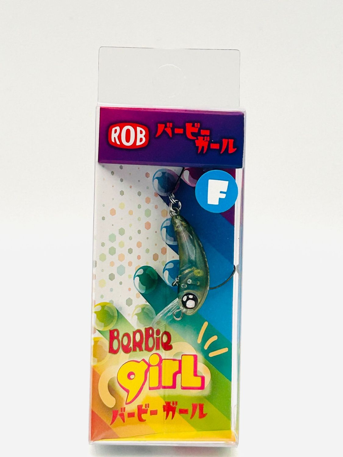 ROB LURE Barbie Girl Micro Crankbait 24,5 mm 0,7 g (floating) Forellenköder für Ultra-Light Angeln nahe der Wasseroberfläche