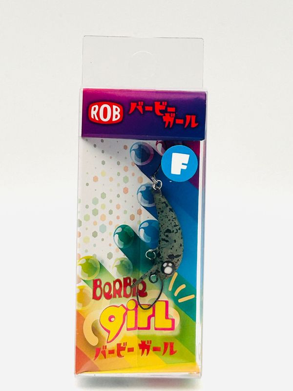 Rob Lure Berbie Girl 24,5mm / 0,7G / Floating #1 ROB LURE Barbie Girl Micro Crankbait 24,5 mm 0,7 g (floating) Forellenköder für Ultra-Light Angeln nahe der Wasseroberfläche