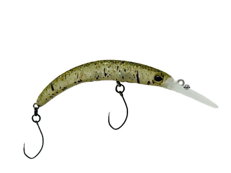 Jackall Timon Pepino MR 56mm 2,4g Floating Wobbler Forellenköder Ultralight Hardbait Detailansicht