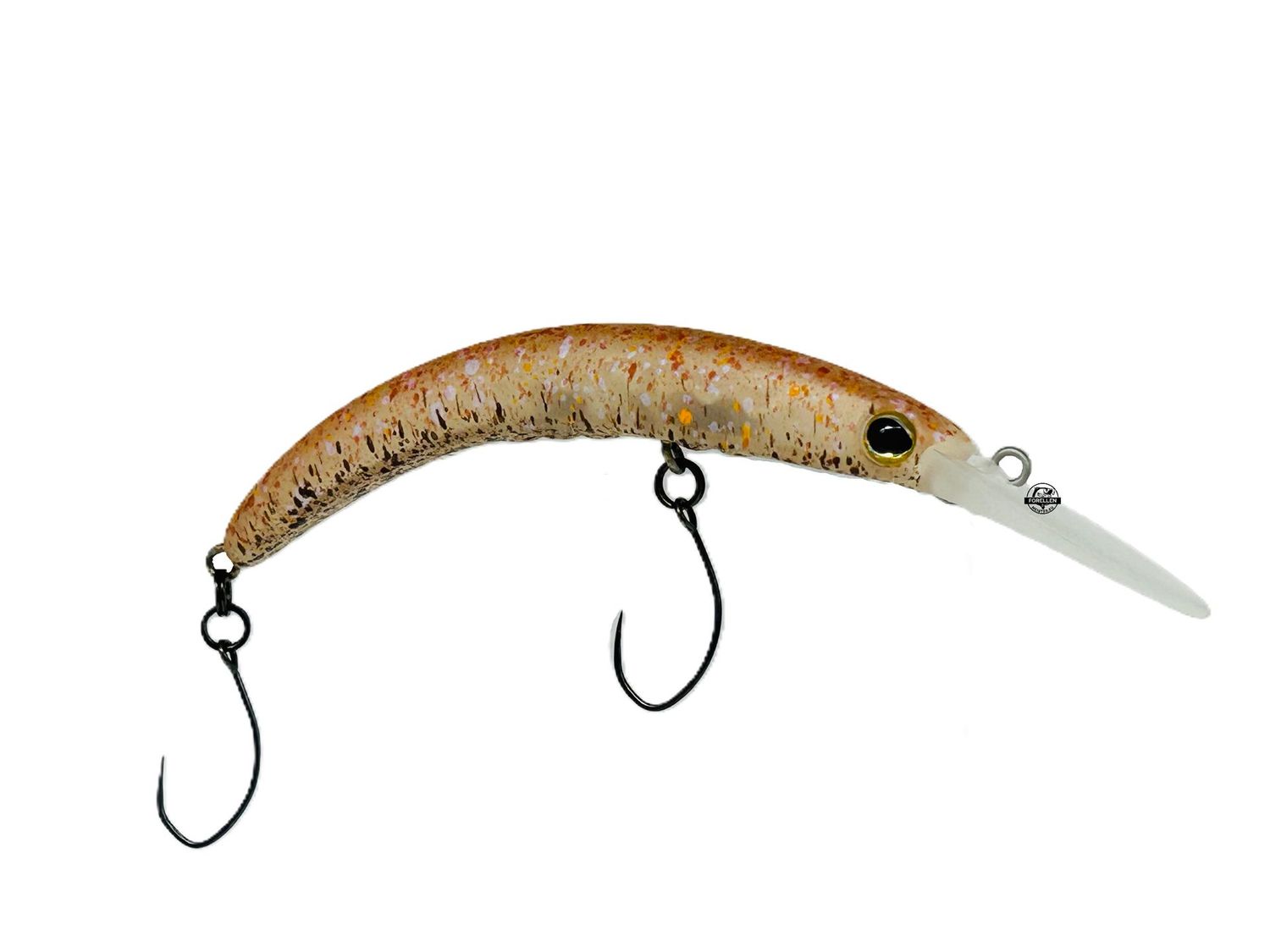 Jackall Timon Pepino MR 56mm 2,4g Floating Wobbler Forellenköder Ultralight Hardbait Detailansicht