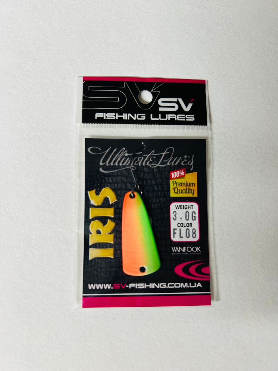 SV Fishing Lures Spoon Iris 3,0gr