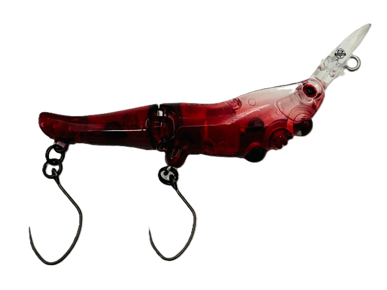 Smith LTD Tic Tac Lipper 3,8g Forellen Wobbler Farbe 10 Amiten sinkend mit Rassel und lebhafter Aktion