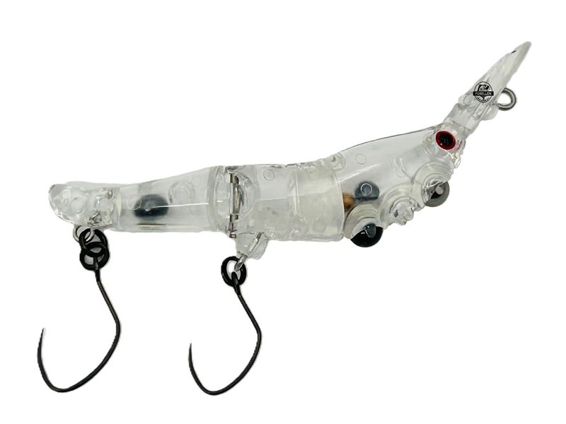 Smith LTD Tic Tac Lipper 3,8g Forellen Wobbler Farbe 01 Clear sinkend mit Rassel und lebhafter Aktion