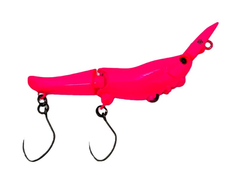 Smith LTD Tic Tac Lipper 3,8g Forellen Wobbler Farbe 02 Keiko Pink sinkend mit Rassel und lebhafter Aktion