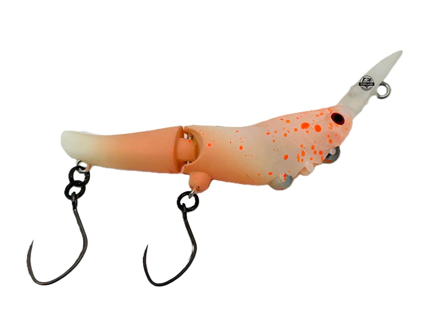 Smith LTD Tic Tac Lipper 3,8g Forellen Wobbler Farbe 11 Milchiger C-Kopf sinkend mit Rassel und lebhafter Aktion